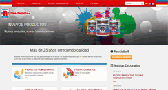 Desktop Screenshot of landecolor.com